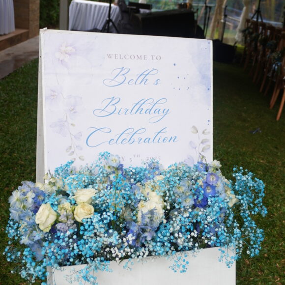 H + H Party Decor - Birthday party