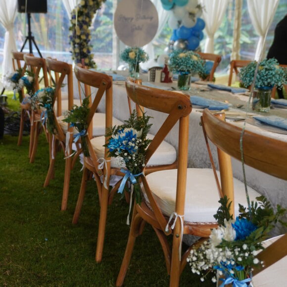 H + H Party Decor - Birthday party
