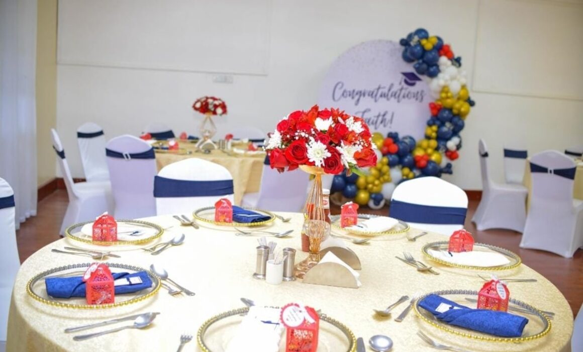 H + H Party Decor Kenya - Graduation party