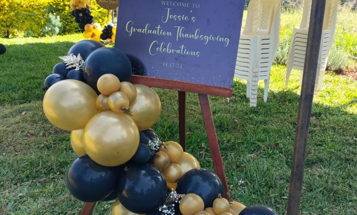 H + H Party Decor Kenya - Graduation party