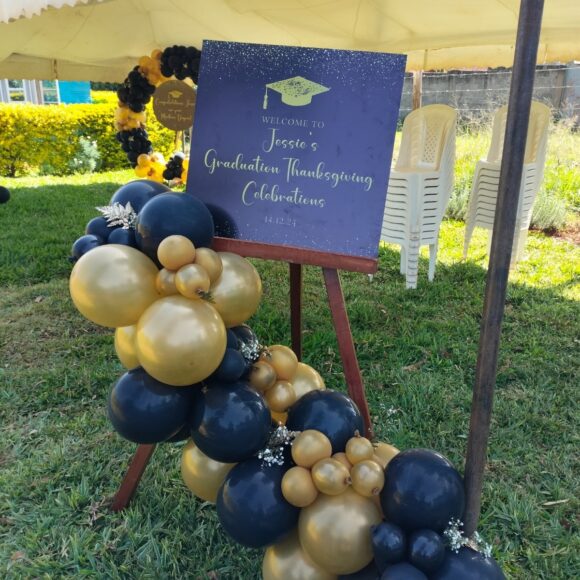 H + H Party Decor Kenya - Graduation party