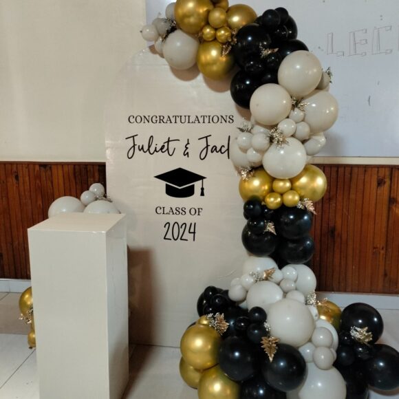 H + H Party Decor Kenya - Graduation party