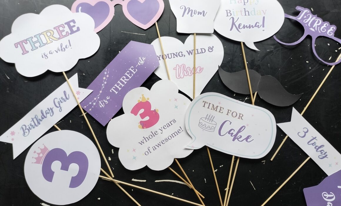 H + H Party Decor - Birthday party